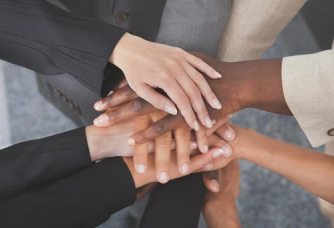 Hands Working Together